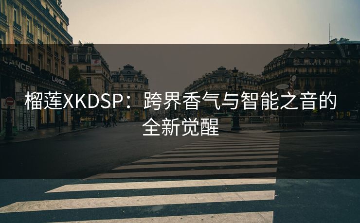 榴莲XKDSP:跨界香气与智能之音的全新觉醒